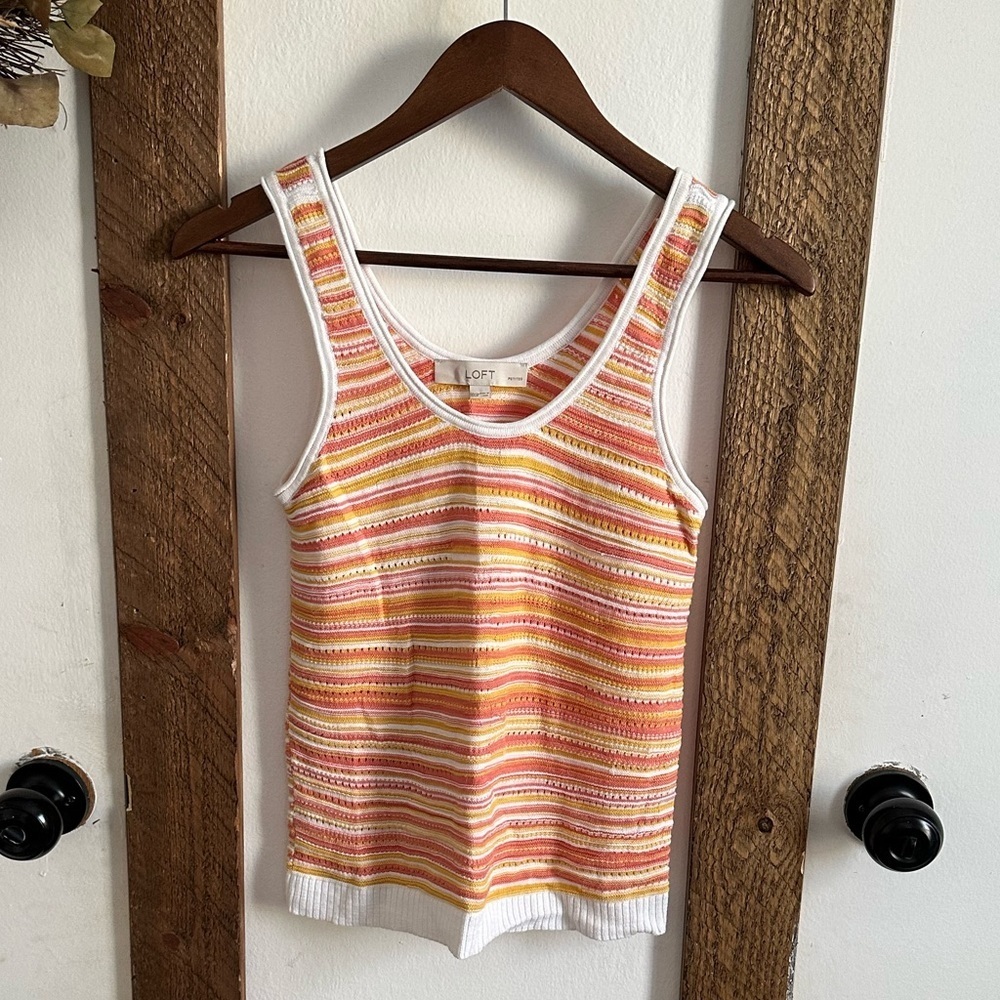 Y2K Loft Sleeveless Pullover Sweater Tank Retro 100% cotton
Euc Women’s / XXSP